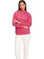 Heine Bluza w kolorze różowym rozmiar: 38. Różowe bluzy bez kaptura damskie Heine. Za 100.28 zł.
