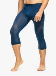 Legginsy termoaktywne męskie Ortovox 120 Comp Light Short Pants. Niebieskie bielizna termoaktywna męska ORTOVOX, m, bez wzorów, z materiału. Za 274.99 zł.