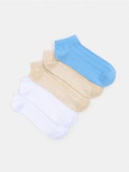 Skarpetki stopki 5 pack - wielobarwny. Skarpetki damskie Sinsay, bez wzorów. Za 12.99 zł.