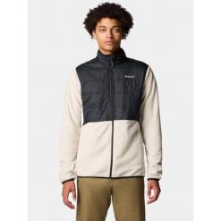 Bluza Polarowa Męska Columbia Basin Butte II. Brązowe bluzy bez kaptura męskie Columbia, m, z polaru. Za 298.95 zł.