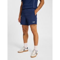 Szorty Hummel Pulse. Niebieskie szorty męskie HUMMEL, na fitness i siłownię. Za 230.00 zł.