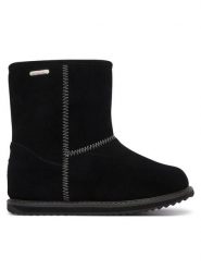 EMU Australia Śniegowce Brumby Lo 2.0 K13225 Czarny. Czarne kozaki dziewczęce Emu Australia, bez wzorów, bez obcasa. Za 429.99 zł.
