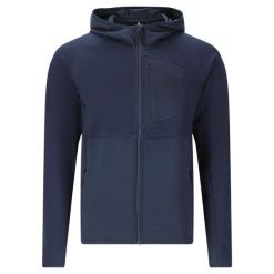 Bluza trekkingowa męska Whistler Langley Power Stretch. Niebieskie bluzy bez kaptura męskie WHISTLER, m. Za 269.99 zł.