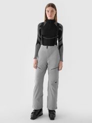 4F Spodnie narciarskie w kolorze szarym rozmiar: L. Szare spodnie dresowe damskie 4f, l, narciarskie. Za 436.14 zł.