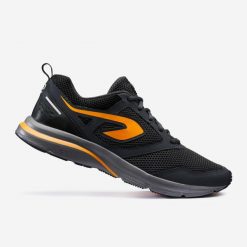 Buty do biegania męskie Kalenji Run Active. Brązowe buty fitness męskie KALENJI. Za 99.99 zł.