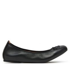 Baleriny Unisa. Czarne baleriny damskie Unisa, bez wzorów, bez obcasa. Za 299.99 zł.