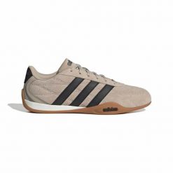 Buty męskie ADIDAS ADIPISTA 39.3. Białe buty sportowe na co dzień męskie Adidas, ze skóry, bez zapięcia, trekkingowe. Za 299.00 zł.