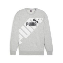 Puma Bluza Power Graphics Tr 67896104. Szare bluzy bez kaptura męskie Puma, l. Za 140.99 zł.