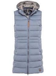 Camel Active Kamizelka pikowana w kolorze błękitnym rozmiar: 46. Niebieskie kamizelki damskie Camel Active. Za 245.96 zł.