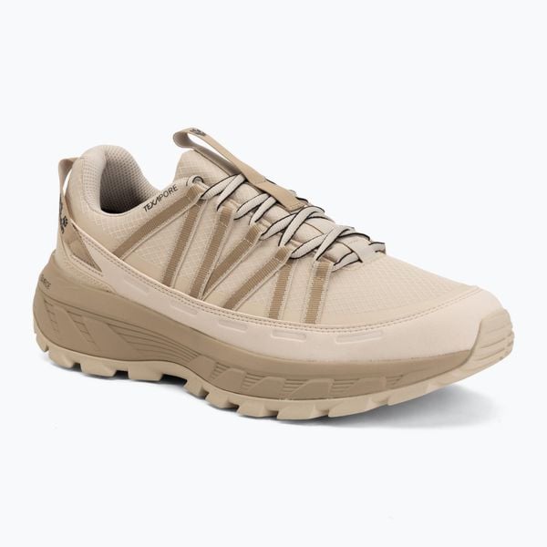 Buty turystyczne męskie Jack Wolfskin Wild Hike Texapore Low. Brązowe buty trekkingowe męskie Jack Wolfskin, z gumy, bez zapięcia, trekkingowe. Za 419.99 zł.