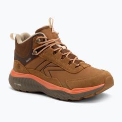 Buty trekkingowe damskie Keen Leiki Leather Mid Waterproof. Brązowe obuwie trekkingowe damskie Keen. Za 519.99 zł.