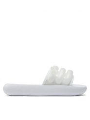 Adidas Klapki Adilette Zplaash IF6498 Biały. Białe klapki damskie Adidas, bez wzorów, ze skóry, bez obcasa. Za 149.99 zł.