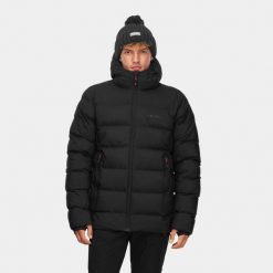 Kurtka trekkingowa zimowa męska Alpinus Furggen. Czarne kurtki męskie Alpinus, na zimę, m, bez wzorów, sportowe, bez kaptura. Za 499.00 zł.
