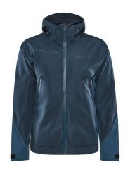 Craft Kurtka ADV Explore Shell M — 3-warstwowa wodoodporna – Pond. Niebieskie kurtki outdoor męskie Craft, l, bez wzorów, bez kaptura. Za 458.00 zł.
