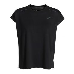 Koszulka do biegania damska Joma R-City. Czarne bluzki sportowe damskie Joma, l, z elastanu, bez kołnierzyka, bez ramiączek. Za 129.99 zł.