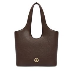 Torebka Beverly Hills Polo Club. Brązowe torebki klasyczne damskie Beverly Hills Polo Club, bez wzorów, bez dodatków. Za 199.99 zł.