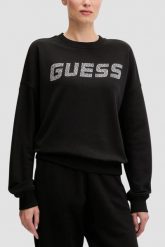 GUESS Czarna damska bluza Primula. Czarne bluzy bez kaptura damskie Guess, s. W wyprzedaży za 268.99 zł.