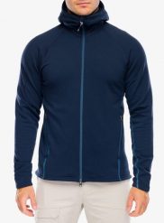 Bluza polarowa z kapturem Houdini Power Up Houdi. Niebieskie bluzy z kapturem męskie Houdini, m, z dzianiny. Za 1,099.25 zł.