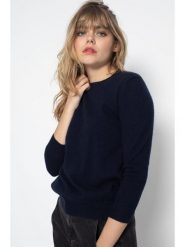 Perfect Cashmere Kaszmirowy sweter "Vanessa" w kolorze granatowym rozmiar: L. Niebieskie swetry klasyczne damskie Perfect Cashmere, l, z kaszmiru, bez kołnierzyka. Za 249.17 zł.