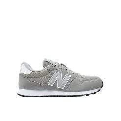 Buty Mężczyzna New Balance 500 szary. Szare buty sportowe na co dzień męskie New Balance, z materiału, bez zapięcia, trekkingowe. Za 328.00 zł.
