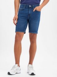 Only&Sons spodenki jeansowe - ONSweft Box Mężczyźni Bawełna niebieski, M. Niebieskie szorty męskie Only&Sons, z bawełny, bez kołnierzyka. Za 89.95 zł.