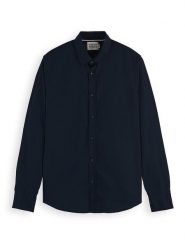 Scotch & Soda Koszula - Regular fit - w kolorze granatowym rozmiar: S. Niebieskie koszule męskie Scotch & Soda, s, bez wzorów, bez kołnierzyka, bez ramiączek. Za 79.03 zł.