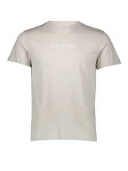 Calvin Klein Koszulka w kolorze szarym rozmiar: L. Szare t-shirty damskie CALVIN KLEIN, l, bez wzorów, z bawełny, bez kołnierzyka. Za 104.99 zł.