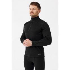 Bluza męska termoaktywna Rough Radical Merino Active Zip 250. Czarne bluzy bez kaptura męskie ROUGH RADICAL, l, z wełny. W wyprzedaży za 237.15 zł.