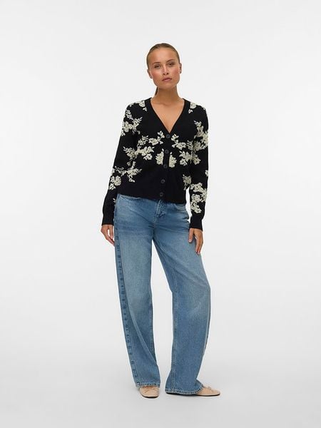 Vero Moda Kardigan w kolorze czarnym rozmiar: S. Czarne kardigany damskie Vero Moda, s, bez wzorów. Za 87.40 zł.