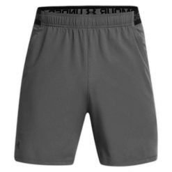 Spodenki Męskie Sportowe Under Armour Vanish Woven 6in Shorts. Szare szorty sportowe męskie Under Armour, m, do biegania. Za 108.00 zł.