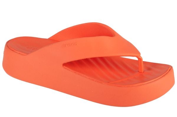 Japonki Dla Dorosłych Crocs Getaway Platform Flip. Czerwone klapki i japonki męskie Crocs, z materiału. Za 139.99 zł.