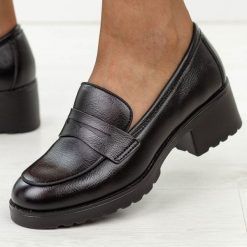 Czarne bk lekkie mokasyny damskie Potocki 12870. Czarne mokasyny damskie POTOCKI, z jeansu. Za 199.00 zł.