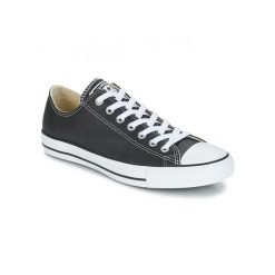 Buty na co dzień trampki unisex CONVERSE ALL STAR niskie skóra. Czarne trampki i tenisówki damskie Converse, bez wzorów, ze skóry. Za 265.99 zł.