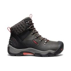 KEEN Buty trekkingowe damskie Revel III black/rose r.37.5. Czarne obuwie trekkingowe damskie Keen, na zimę. Za 438.80 zł.