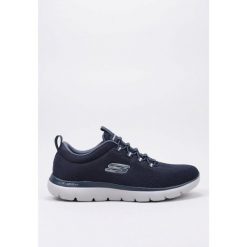 Trampki Skechers Summits Louvin, Niebieski, Mężczyźni. Niebieskie trampki i tenisówki męskie Skechers, bez wzorów, bez zapięcia. Za 297.79 zł.