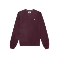 Bluza z okrągłym dekoltem Fila Biella. Białe bluzy sportowe męskie Fila, bez wzorów, eleganckie, bez kołnierzyka, bez ramiączek. Za 339.15 zł.