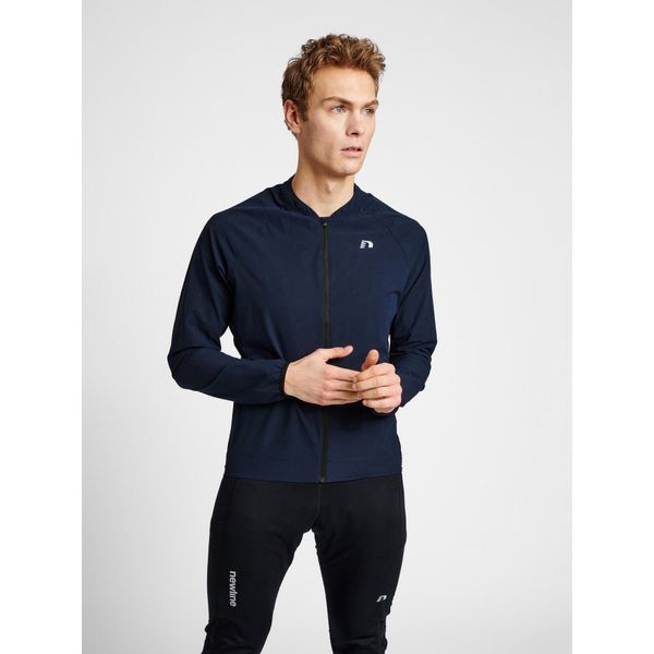 Kurtka Newline Core. Fioletowe kurtki męskie Newline, bez wzorów, sportowe, bez kaptura. Za 483.50 zł.