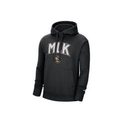 Bluza sportowa męska Nike Nba Atlanta Hawks City Edition. Czarne bluzy sportowe męskie Nike, bez wzorów, sportowe, bez kołnierzyka, bez ramiączek. Za 387.00 zł.