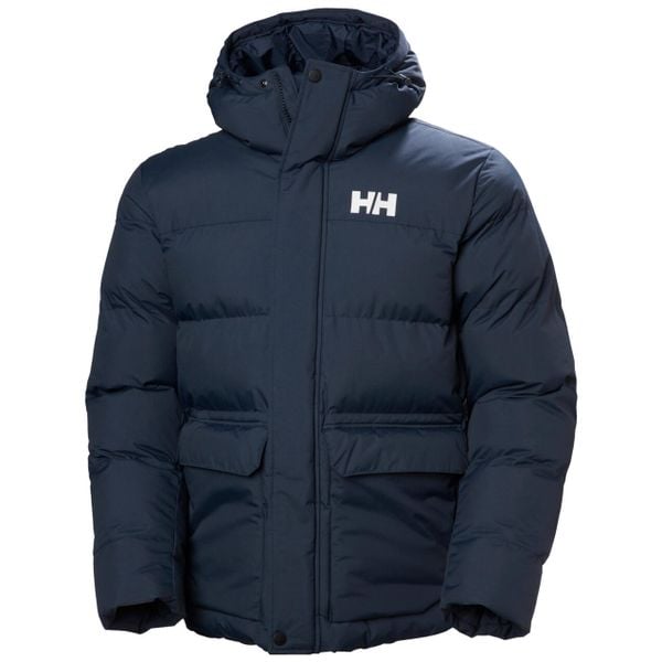 Kurtka puchowa Helly Hansen Nordic. Niebieskie kurtki męskie Helly Hansen, na zimę, m, bez wzorów, z materiału, eleganckie, bez kaptura. Za 1,762.00 zł.
