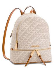 Michael Kors Plecak w kolorze kremowo-karmelowym - 26 x 32 x 12 cm rozmiar: onesize. Brązowe plecaki damskie Michael Kors, bez wzorów, z materiału. Za 730.99 zł.