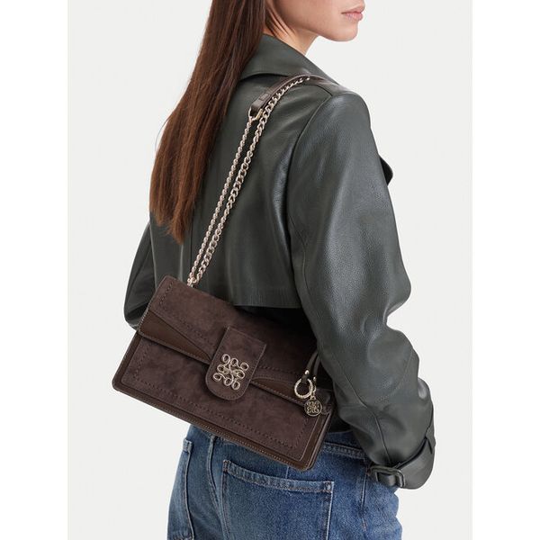 Torebka Nine West. Brązowe torebki klasyczne damskie Nine West, bez wzorów, bez dodatków. Za 329.99 zł.
