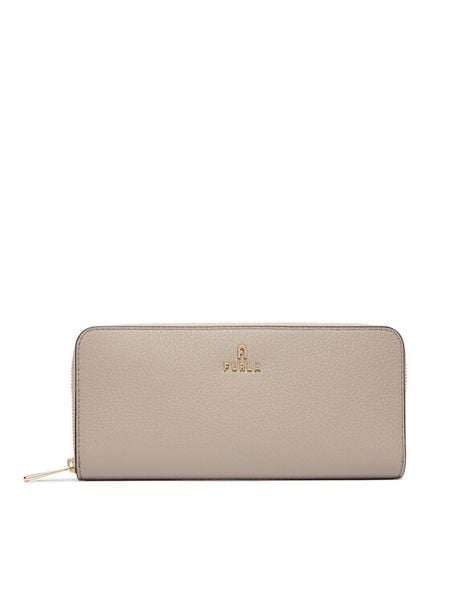 Furla Portfel Camelia L WP00313 HSF000 CN 4892S Beżowy. Brązowe portfele damskie Furla, bez wzorów, ze skóry. Za 764.99 zł.