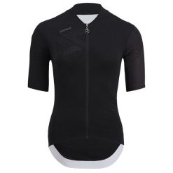 Koszulka rowerowa damska Silvini Rosalia WD1619. Czarne bluzki sportowe damskie Silvini, l, z elastanu, bez kołnierzyka, bez ramiączek. Za 219.99 zł.