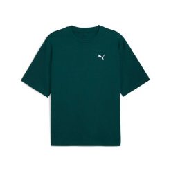T-shirt boxy Puma Wardrobe ESS. Czarne t-shirty męskie Puma, m, bez wzorów, z bawełny, bez kołnierzyka. Za 115.99 zł.