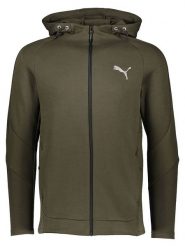 Puma Bluza "Evostripe" w kolorze khaki rozmiar: M. Brązowe bluzy z kapturem męskie Puma, m. Za 235.45 zł.