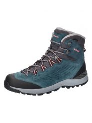 LOWA Skórzane botki trekkingowe "Explorer II GTX" w kolorze morskim rozmiar: 37,5. Niebieskie obuwie trekkingowe damskie Lowa. Za 571.03 zł.