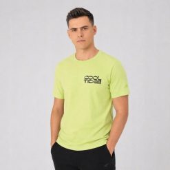 T-SHIRT MĘSKI 4F KOSZULKA BAWEŁNIANA SPORTOWA M1984. Zielone t-shirty sportowe męskie 4f, m, z bawełny, bez ramiączek, na fitness i siłownię. Za 182.98 zł.