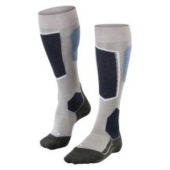 Skarpetki damskie Falke Sk6 Pro. Szare skarpetki damskie Falke, bez wzorów, z elastanu. Za 192.00 zł.