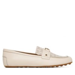 Baleriny MICHAEL Michael Kors. Brązowe baleriny damskie MICHAEL Michael Kors, bez wzorów, bez obcasa. Za 569.99 zł.