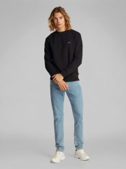 CALVIN KLEIN JEANS Bluza w kolorze czarnym rozmiar: L. Czarne bluzy bez kaptura męskie Calvin Klein Jeans, l, z bawełny. Za 216.73 zł.